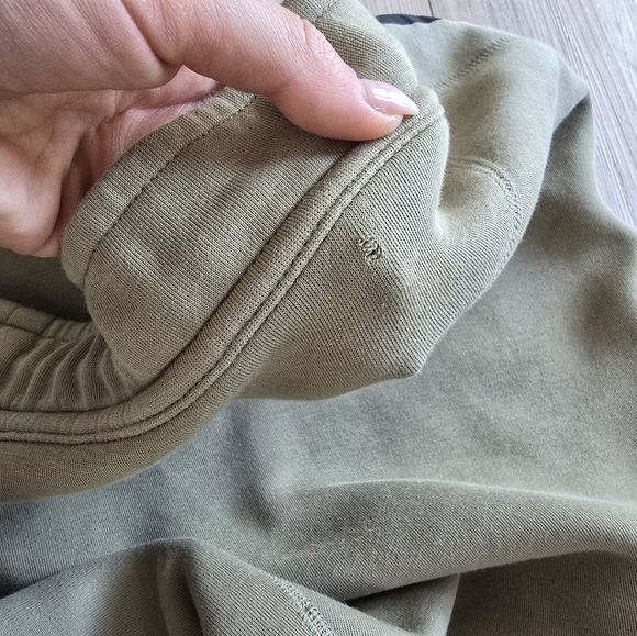 Nike Tech Men's Fleece Open-Hem Pants Neutral Olive/Black sinch bottom size 3XL - Picture 11 of 11